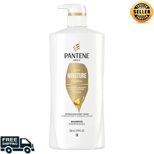 Pantene Pro-V 2 in 1 Shampoo & Conditioner, Daily Moisture Renewal, 17.9 Ounce