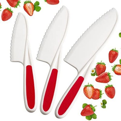 Of 3 - Toddler Knife Set Of Kid Safe Knives - Kids Kn...