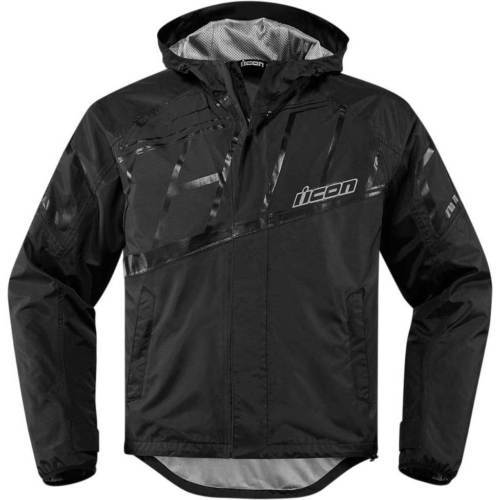 New Men's Icon Overlord 2 Stealth Motorcycle Jacket ~ Black New Men's Icon Overlord 2 Stealth Motorcycle Jacket ~ Black