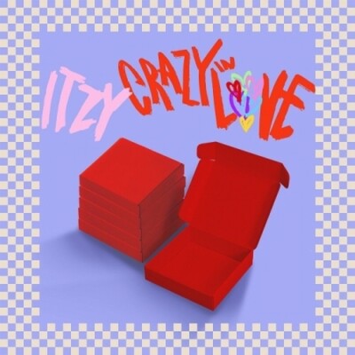 ITZY - [CRAZY IN LOVE] The 1st Album CD+Photobook+Polaroid
