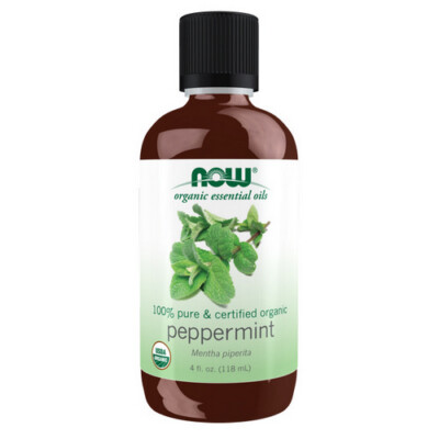 Organic Peppermint Oil 4 Oz By Now Foods