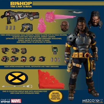 Mezco NEW * One:12 Bishop * X-Men Deluxe Action Figure