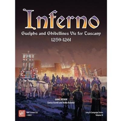 GMT Games Inferno: Гвельфы и гибеллины сражаются за Тоскану 1259-1261 GMT 2212
