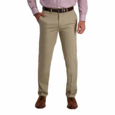 Haggar Men's Premium Non Iron Twill Perfect Fit Pants