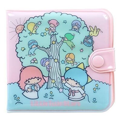 Sanrio Little Twin Stars kiki Lala Vinyl Wallet Retro Style Japan