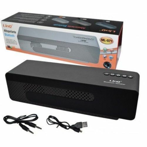 Altoparlante Cassa Bluetooth Speaker Portatile Linq ML-S71 Usb Tf Lettore