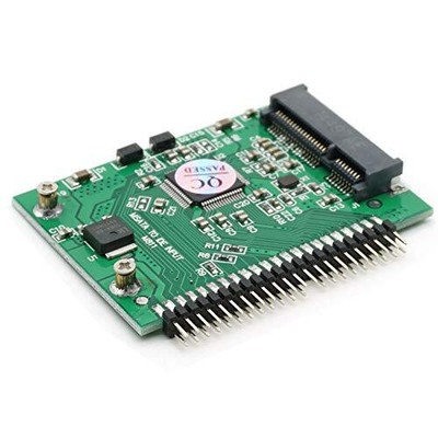Mini PCI-e mSATA SSD to IDE 2.5'' 5V 44pin Adapter Card