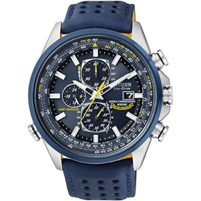 Pre-owned Citizen Men's Watch Promaster Sky At8020-03l Blue Angels Solar Radio