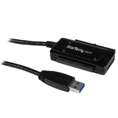 StarTech.com USB 3.0 to SATA or IDE Hard Drive Adapter Converter (USB3SSATAIDE)