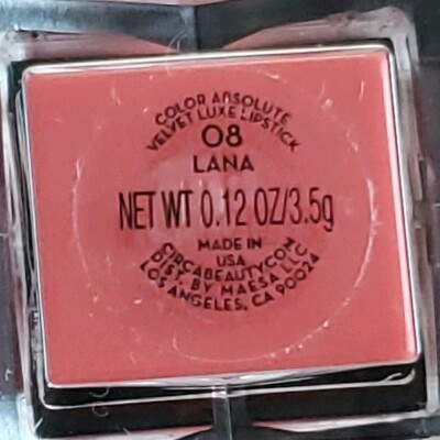 Circa Beauty ~ Color Absolute Velvet Luxe Lipstick~ 08 Lana ~ Sealed