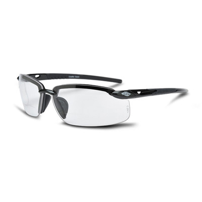 Crossfire ES5 Clear Lens Bifocal Reading Magnifier, Safety Glasses