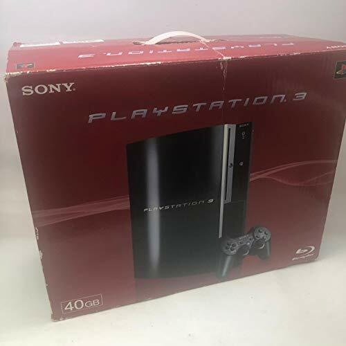 PLAYSTATION 3 (40GB) PS3 sony Clear black CECHH00 japan with