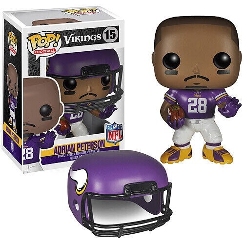 Adrian Peterson フィギュア 28番 McFarlane SportsPicks College Football 3 ADRIAN PETERSON #28