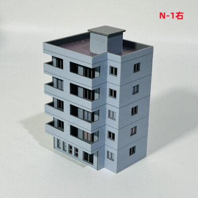 Diorama 1:150 Outland Building Model City Street View House Scene Display Model