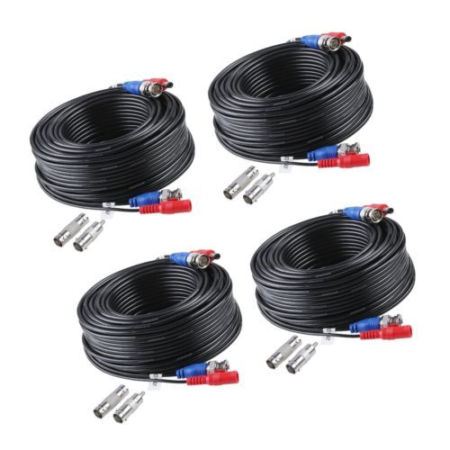 Câmera de Segurança ANNKE Conectores de Alimentação CC