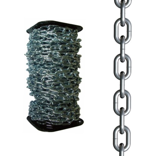 Catena Genovese In Acciaio Zincato Spessore 3mm Lunghezza 75 Metri dfh
