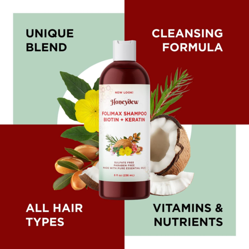 Folimax Biotin Shampoo for Thinning Hair - Thickening with Biotin...