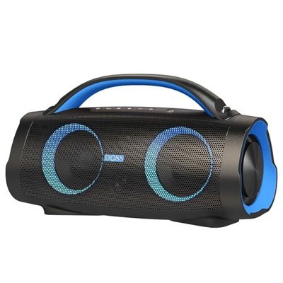  Extreme Boom+ Loudtooth Speaker with 100W Stereo Sound, Extra Bass, 20H Blue