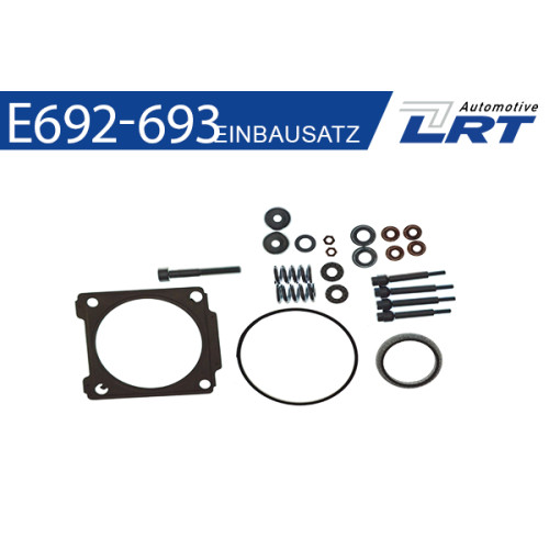 1x Montagesatz, Katalysator Lrt E692-693 Passend FÃ¼R CitroÃN