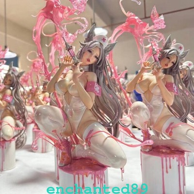 Gamma Studio Strange Stories Fox Spirit Resin Statue in stock 1/4 Fox Nurse New