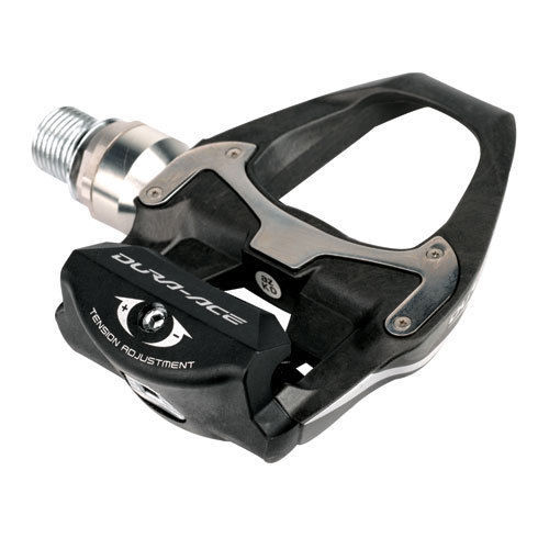 Pedales de bicicleta de fibra de carbono