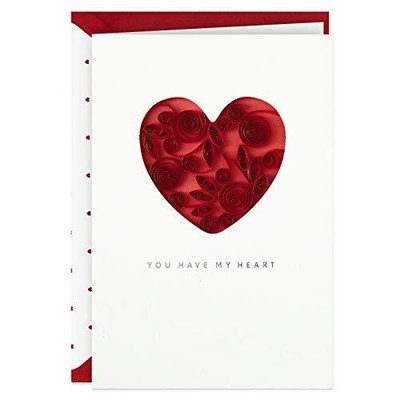 Hallmark Signature Valentines Day Card, Love Card, Anniversary Card, Romantic