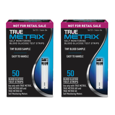 TRUE Metrix Blood Glucose 100 Test Strips Exp: 02/15/2026