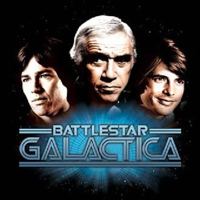 NEW UNWORN The Men of Classic Battlestar Galactica T-Shirt Size 2XL XXL