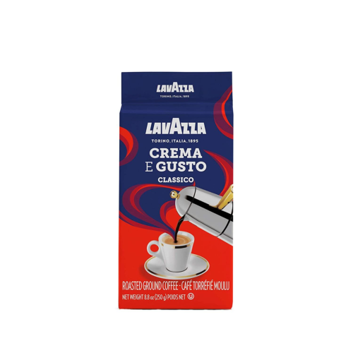 Lavazza Crema E Gusto Ground Coffee Blend, Espresso 8.8 Ounc