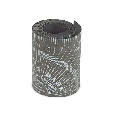Safety Pipe Measure Tool, Wrap Around Tape, Flex Angle Measuring and Marking