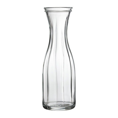 Ikea Lonsam Carafe Water Glass Ribbed made in italy 10288 discontinued in Watford