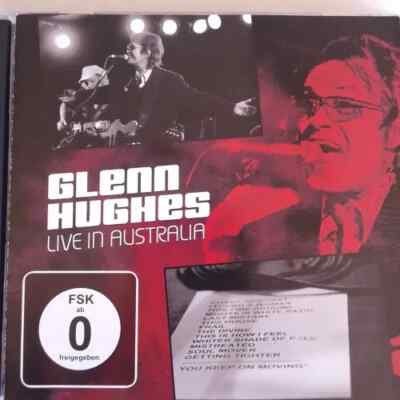 Glenn Hughes LIVE IN AUSTRALIA CD (2009) Dual Pack CD Audio + DVD Video. AA