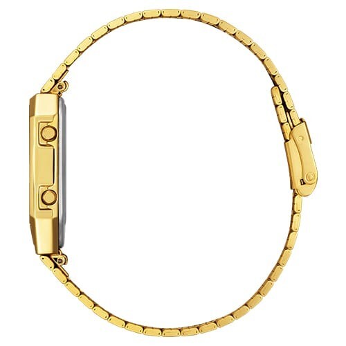 Pre-owned Citizen Ana-digi Temp Reprint Model Watch Gold Jg2103-72x