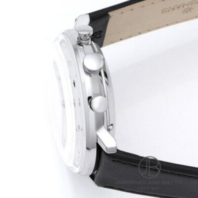 Pre-owned Junghans Max Bill Chrono Scope 027/4800.02 Men' Watch Sapphire Crystal W/box