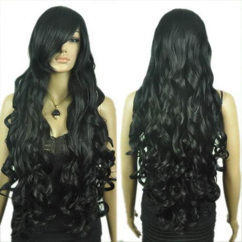 Long Dark Curly Hairstyles