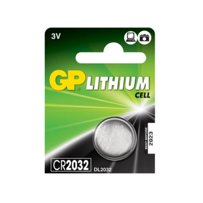 GP Lithium CR2032 DL2032 CR 2032 3V Coin Cell Battery