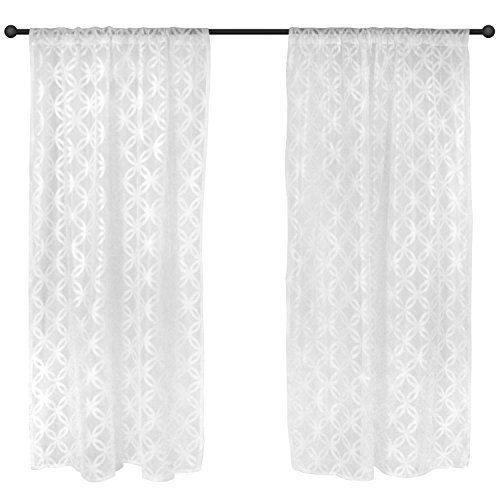 White Curtains, Drapes and Valances
