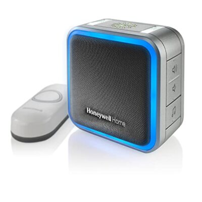 Honeywell Home RDWL515A2000 Portable Wireless Doorbell & Pus