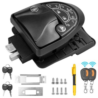 RV Keyless Entry Door Lock Camper Trailer Lock for RV Caravan Travel Trailers