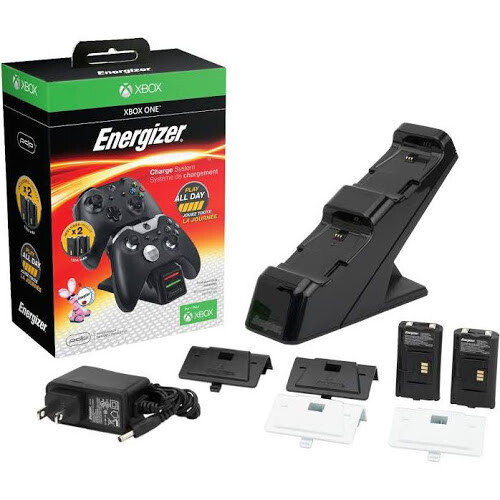 Energizer Xbox One Charging System Black 2X Charging System Free Shipping