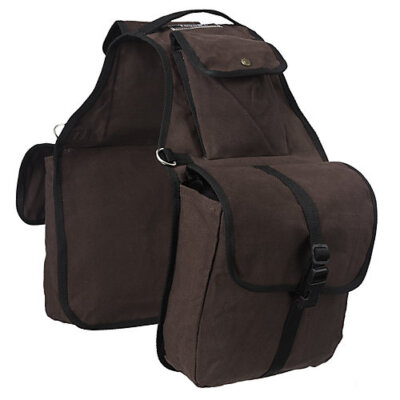 Tough1 Canvas Saddle Bag