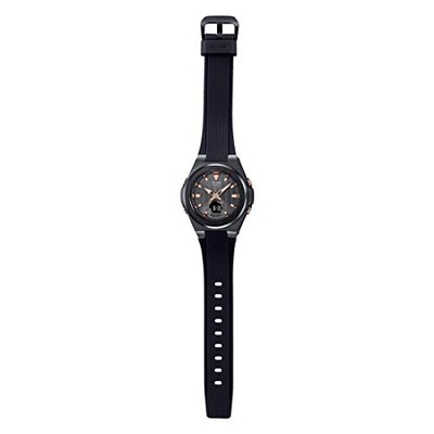 Pre-owned Casio Analog-digital Black Dial Women's Watch-msg-c150g-1adr