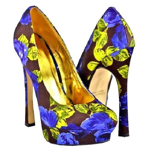 Tacones florales para mujer Liliana