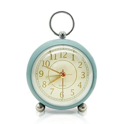 Retro Shelf Night Light Clock For Living ...
