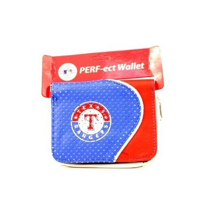 MLB Texas Rangers Baseball Official Licensed Merch Perf Style 2-Tone Wallet