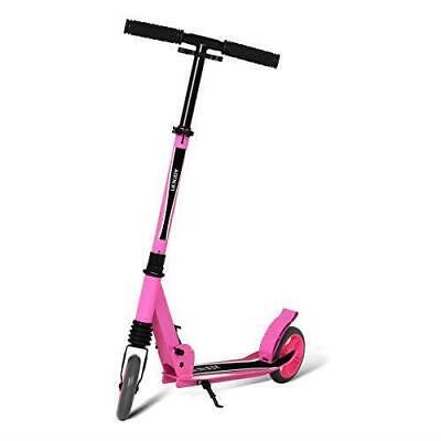 Folding Kick Scooter Height Adjustable Height For Toddler Girls Boys Children
