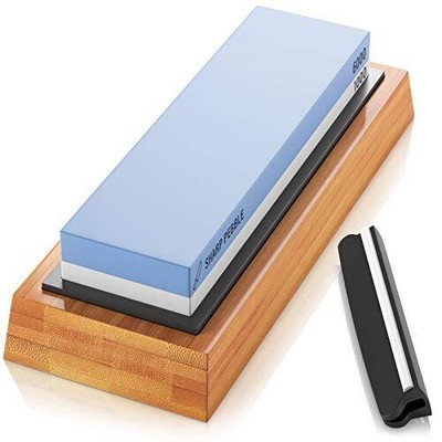 Premium Whetstone Knife Sharpening Stone 2 Side Grit 1000/6000 WaterstoneWhetsto