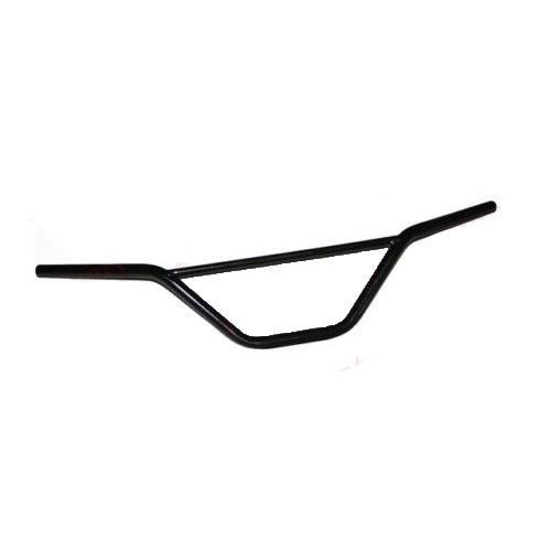 Universal Fit 7/8" Black Braced Street Handlebar Unit Honda Kawasaki Yamaha  