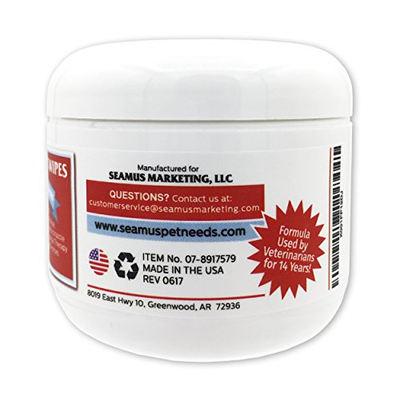 Seamus Medicated Pet Wipe - Chloroxylenol and Ketoconazole – Anti-fungal & - A