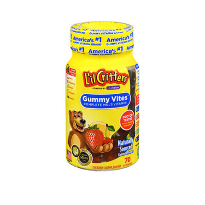 Lil Critters Gummy Vites Multivitamin For Kids  70 Gummies By Lil Critters